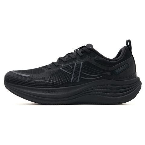 XTEP Cushioning Slip Resistant Low top Casual City Commuting Running Shoes Men’s Black