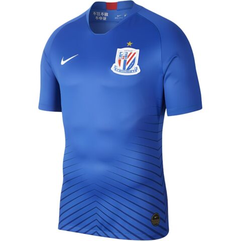 Nike Dri Fit Soccer Jerseys Men's Blue Moderate Straight Fit