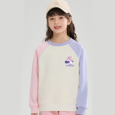 Disney Kids Casual Sportswear Crew Neck Moderate