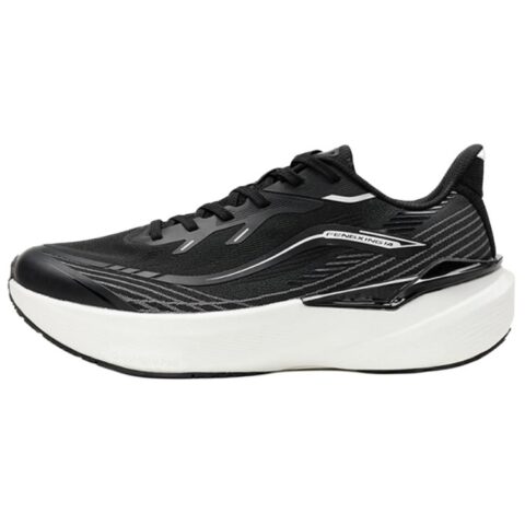 QIAODAN Cushioning Lightweight Low top Casual Running Shoes Men’s Black