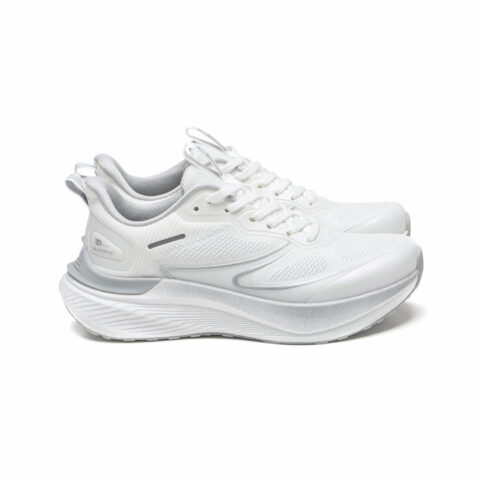 Meixi Breathable And Lightweight Low top Running Shoes Men’s Ivory White