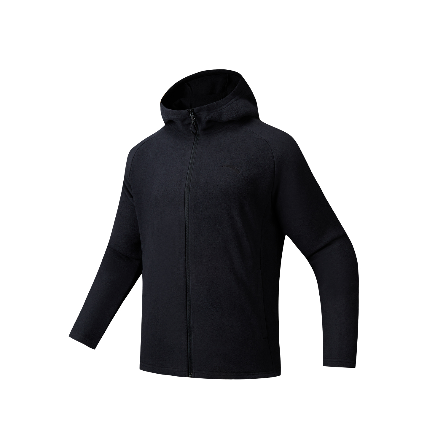 Anta Hooded Jackets & Coats Unisex Basic Black