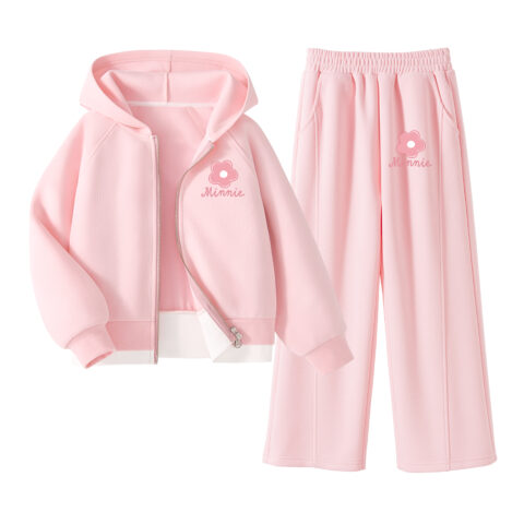 Disney Kids Casual Sportswear Hooded Moderate