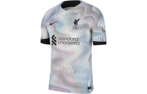 Nike Women’s Liverpool Away Shirt 22/23 Dri Fit Football Shirt