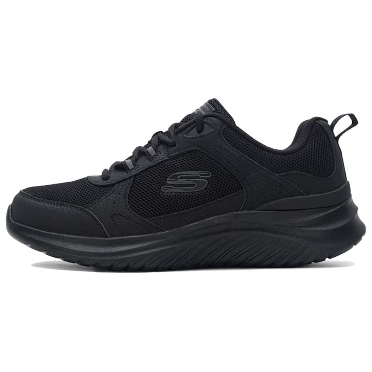 Skechers FLECTION 3.0 Abrasion Resistant Breathable Running Shoes Men’s Black