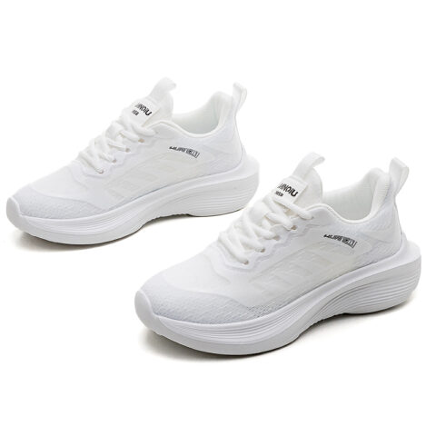 HUANQIU Running Shoes Women’s Low Top White