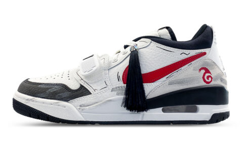 Jordan Legacy 312 Cushioning, Wear Resistant Low top Vintage Basketball Shoes Men’s White