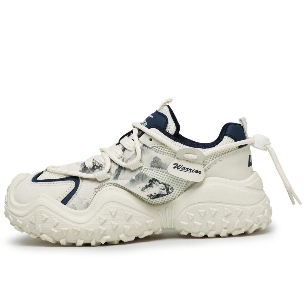 Warrior Abrasion Resistant, Breathable, Lightweight Abrasion Resistant, Breathable, Lightweight Low top Chunky Sneakers