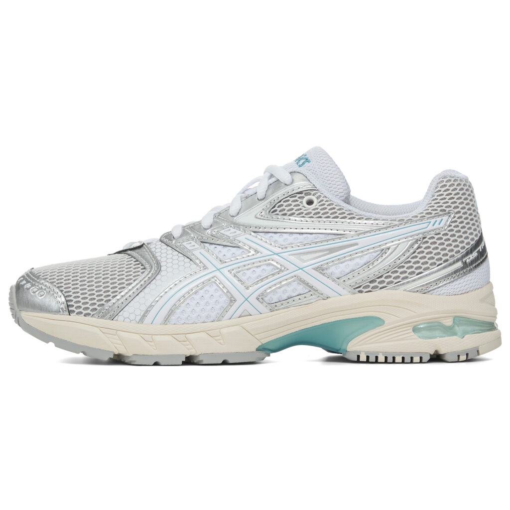 ASICS GEL DS TRAINER 14 Cushioning, Wear Resistant Low top Casual City Commuting Running Shoes Unisex White Silver Blue
