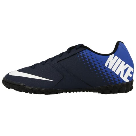 Nike Bombax Tf Slip Resistant Abrasion Resistant Soccer Shoes Men’s Blue