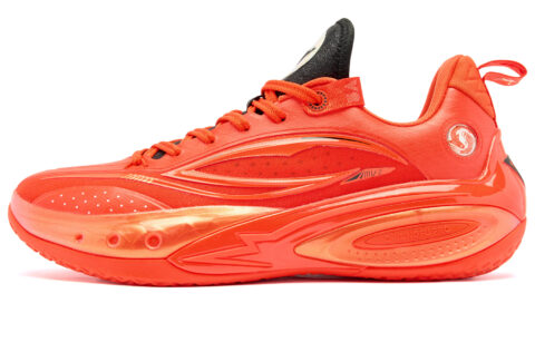 QIAODAN Poisonous Fangs PRO 3.0 V2 Basketball Shoes Men’s Low Top Bright Orange Black