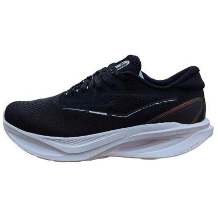 Erke Comfortable And Trendy Slip Resistant Abrasion Resistant Low top Casual Running Shoes Men’s Black Silver