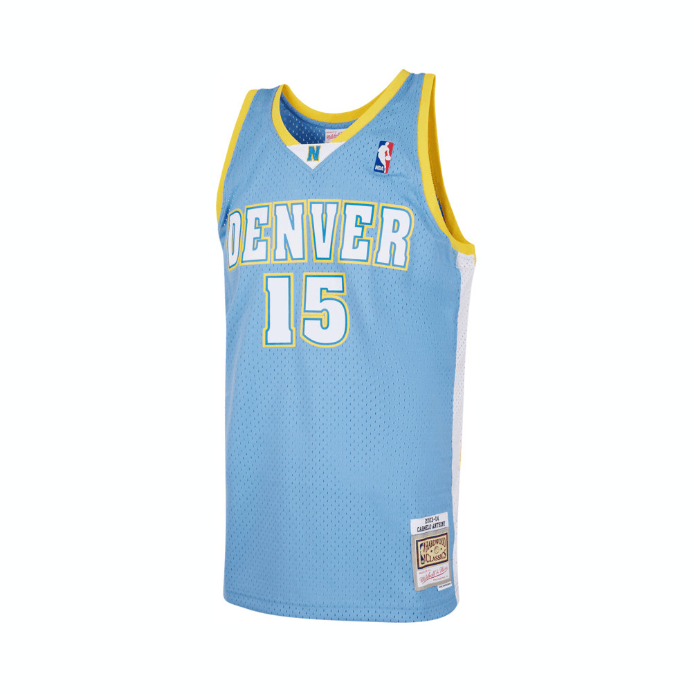 Mitchell Ness Basketball Jersey Unisex Sky Blue