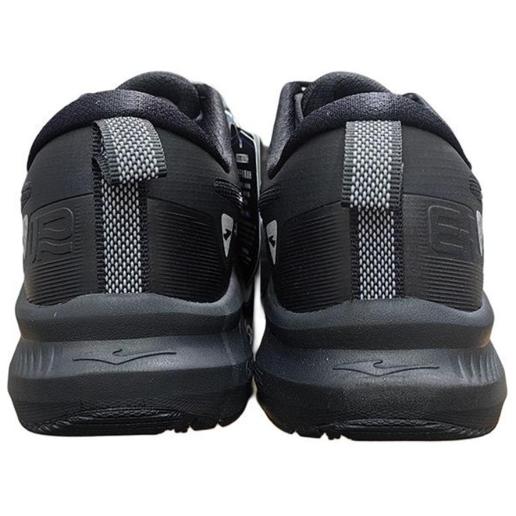 Erke Comfortable And Trendy Slip Resistant Abrasion Resistant Low top Casual Running Shoes Men’s Black White