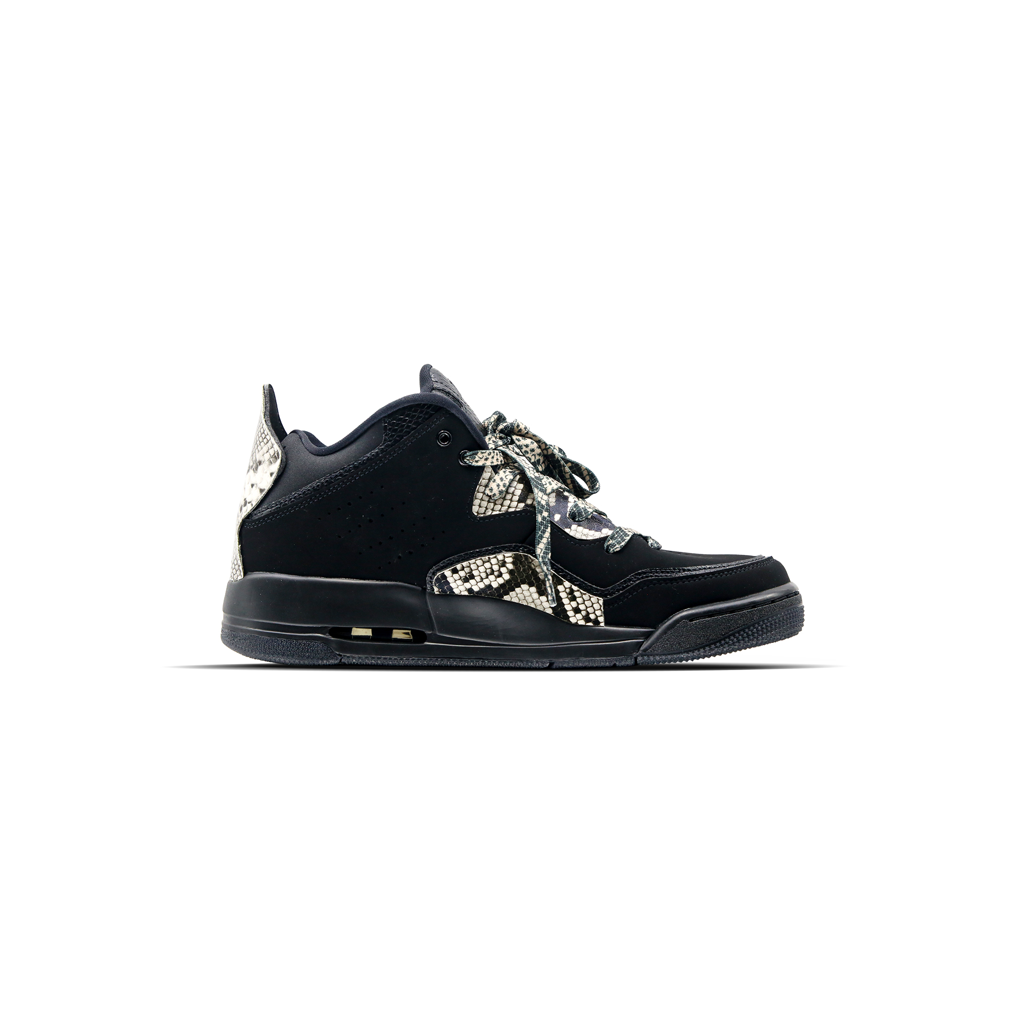 Jordan Courtside 23 Wear resistant And Lightweight Mid top Vintage Basketball Shoes Men’s Black