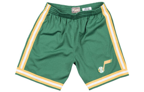 Mitchell Ness Basketball Shorts Men’s Emerald Green