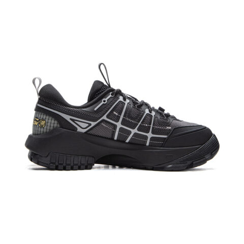 Li Ning Outdoor CF Tracing Cushioning Rebound Low top Outdoor Shoes Unisex Black