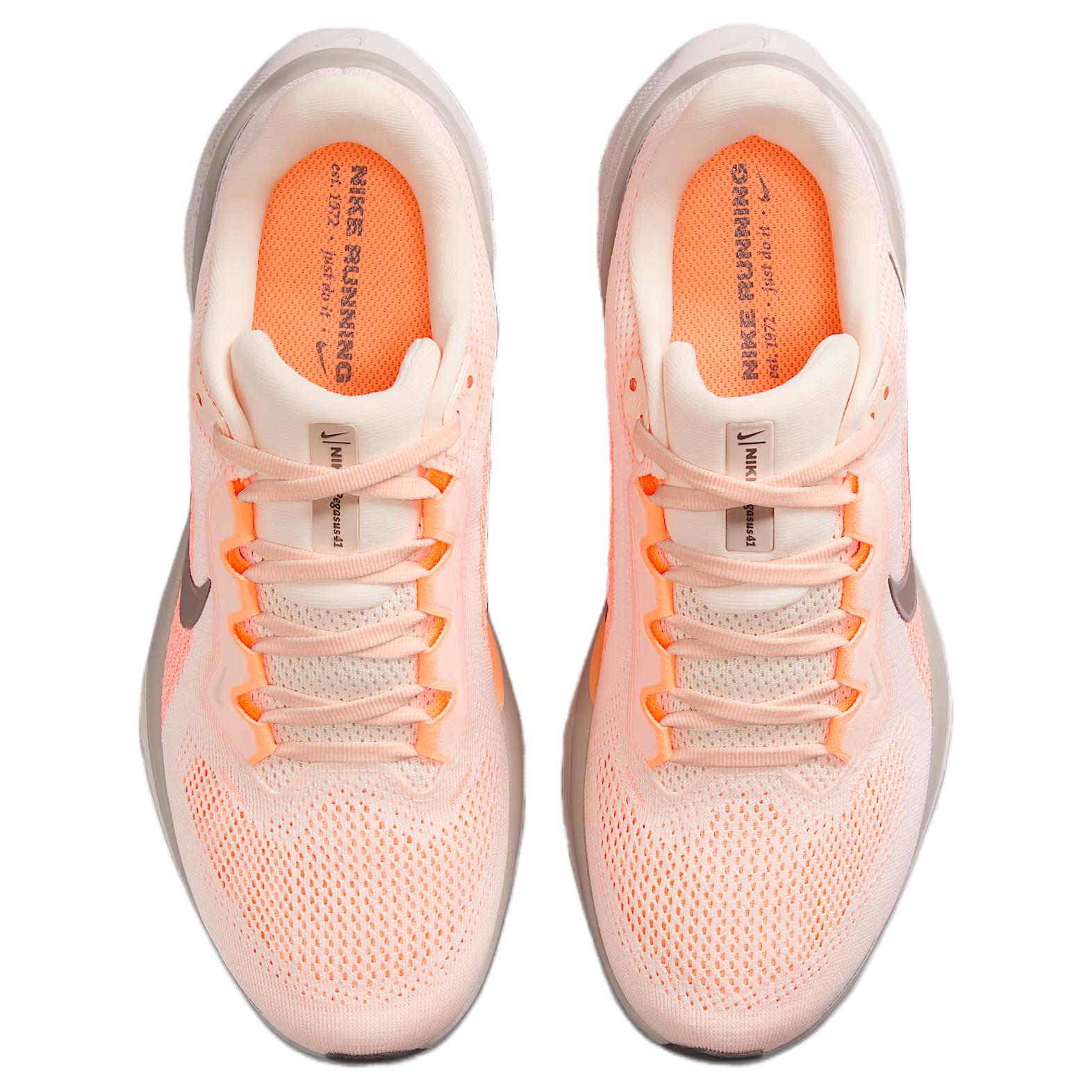 Nike Pegasus 41 Long Distance Running Sprint Running Shoes Women’s Orange