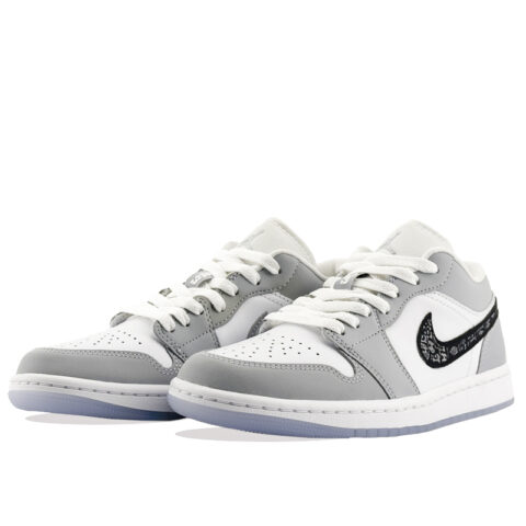 Jordan Air Jordan 1 Low ‘Wolf Grey’ Submerged Anchor Cushioning Slip Resistant Abrasion Resistant