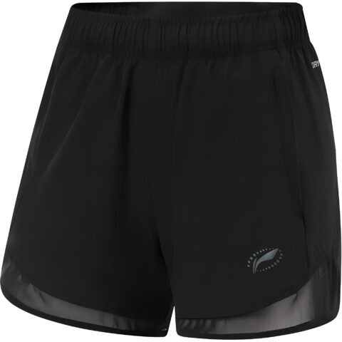 Li Ning Running Collection Sports Shorts Women’s Black