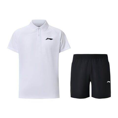 Li Ning Badminton Collection Casual Sportswear Unisex White Black