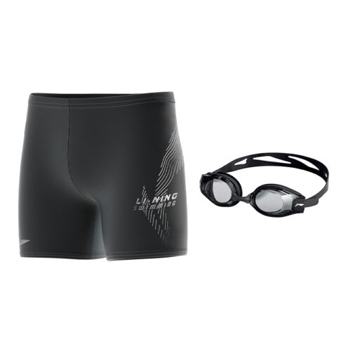 Li Ning Swimming Equipment Sets Men's Black