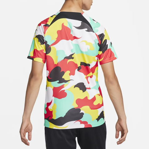 Nike Soccer Jerseys Men’s Azure Yellow Moderate Straight Fit
