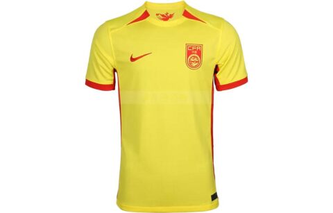 Nike Soccer Jerseys Unisex Oupiter Yellow/Challenge Red/Challenge Red Moderate