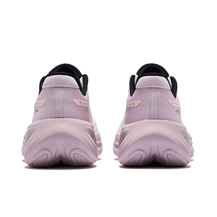 Erke Abrasion Resistant Breathable Low top Casual Running Shoes Women’s Microcrystal White Lotus