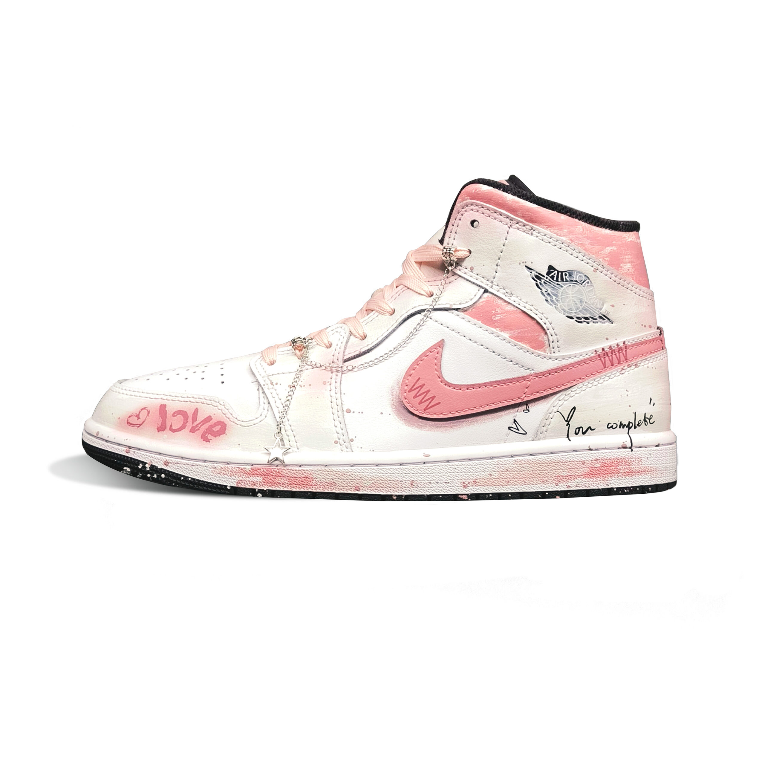 Jordan Air Jordan 1 Cushioning Slip Resistant Abrasion Resistant Cushioning Slip Resistant Abrasion Resistant Mid top