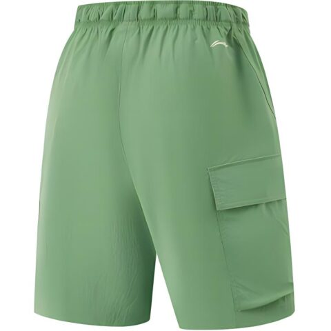 Li Ning Fitness Series Sports Shorts Women’s Stone Moss Green