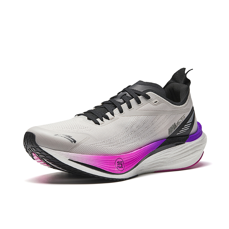 Anta Rocket 7pro Low top Running Shoes Men’s Cumulus Gray/Basic Black