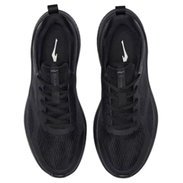 Erke Cushioning Slip Resistant Abrasion Resistant Low top Casual Running Shoes Women’s Jet Black