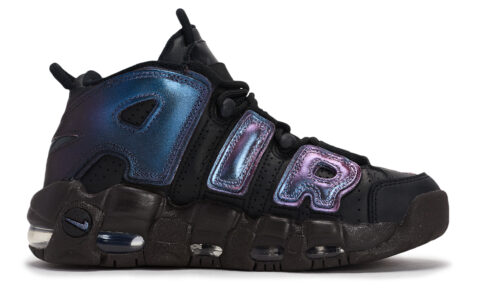 Nike Air More Uptempo Vintage Basketball Shoes Women’s Mid Top Blue/Purple