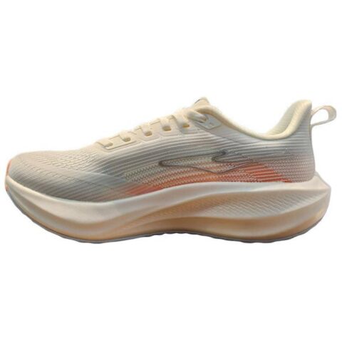 Erke Slip Resistant Abrasion Resistant Low top Casual Running Shoes Women’s Beige Orange