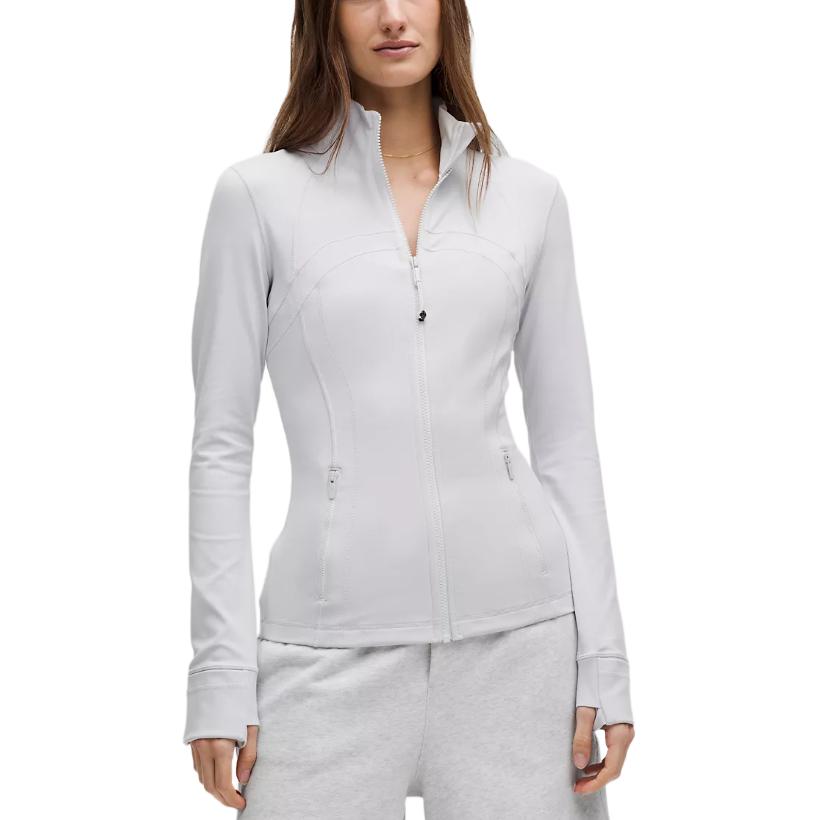 Lululemon Define Yoga Coat Women's Super Light Gray
