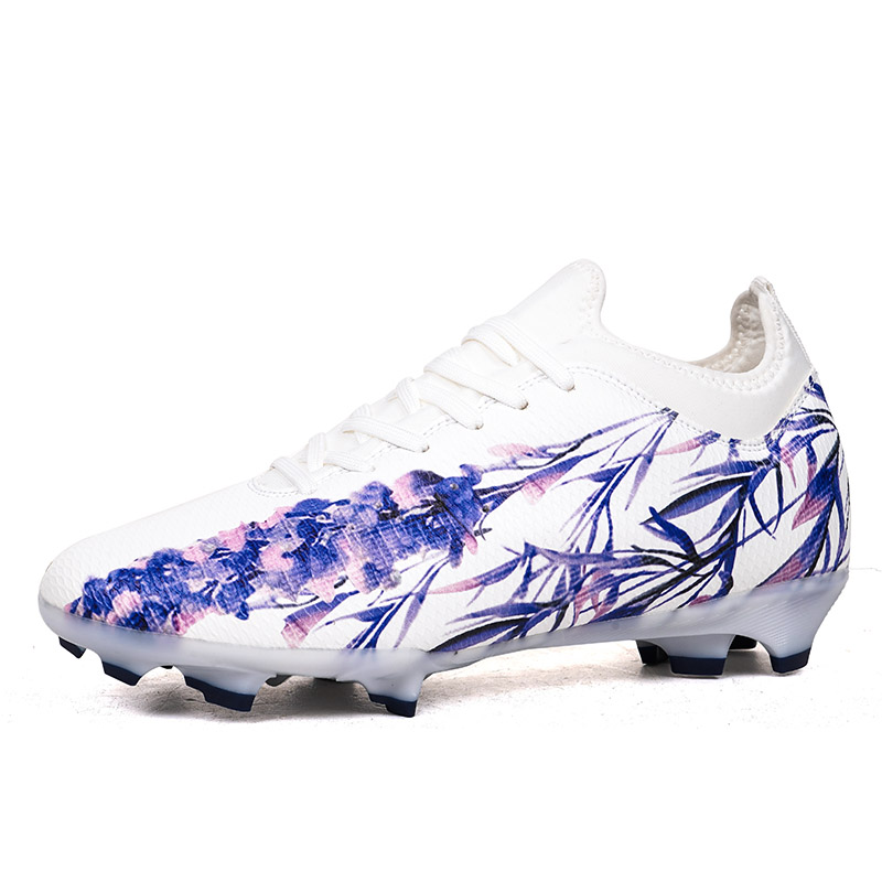 TONYBEAR Cow Split Leather Breathable Soccer Shoes Unisex