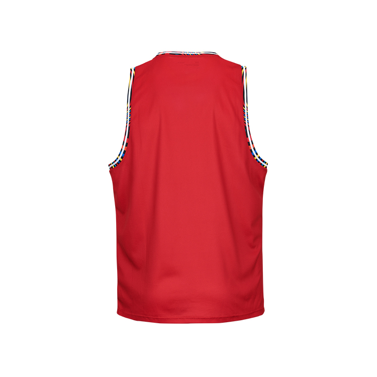 Under Armour Basketball Jersey Men’s Red/Colored Edge