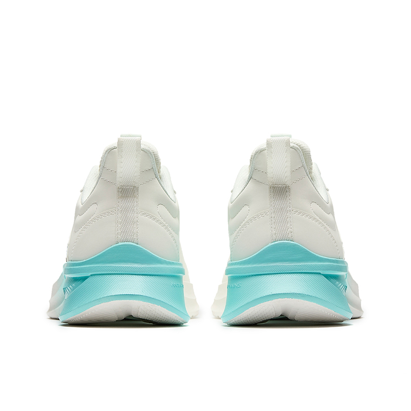 Anta Hydrogen Run Slip Resistant Abrasion Resistant Low top Running Shoes Men’s White Blue
