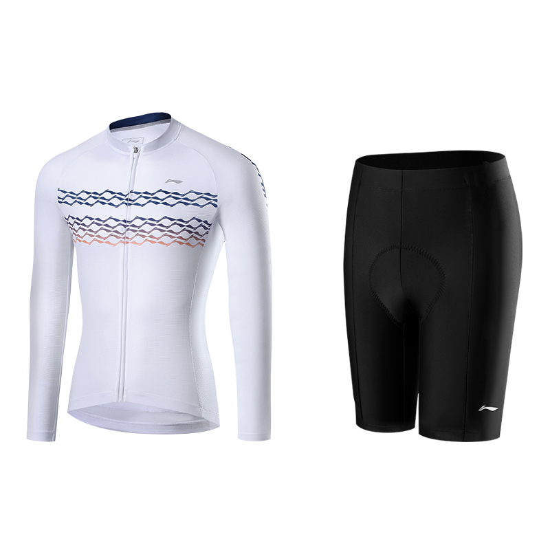 Li Ning Cycling Suits Unisex Crew Neck Thin