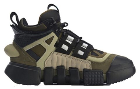LiNing NYFW ACE + Men’s High Shoes — Khaki