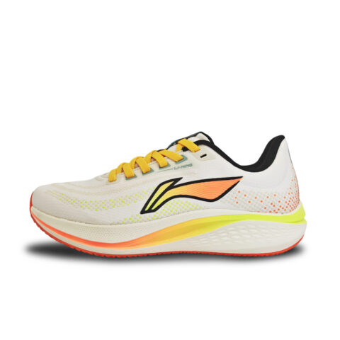 Li Ning Red Hare 7 Lightweight Rebound Low top Casual Running Shoes Men’s Beige Orange