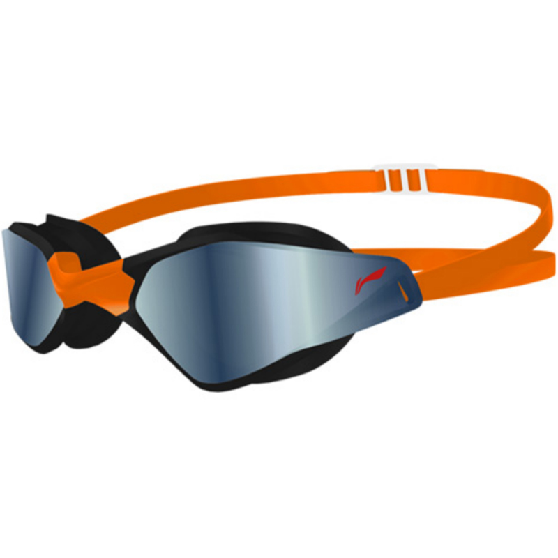 Li Ning Swim Goggles Coating HD Anti Fog Waterproof, Competition Training Special Swim Glass Swimming Cap Set