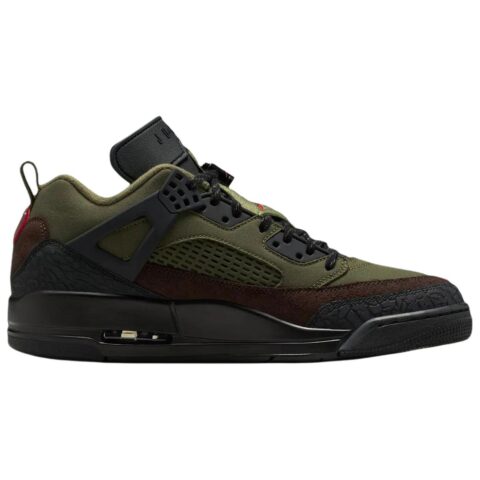 Jordan Spizike Low top Vintage Basketball Shoes Unisex Green Black