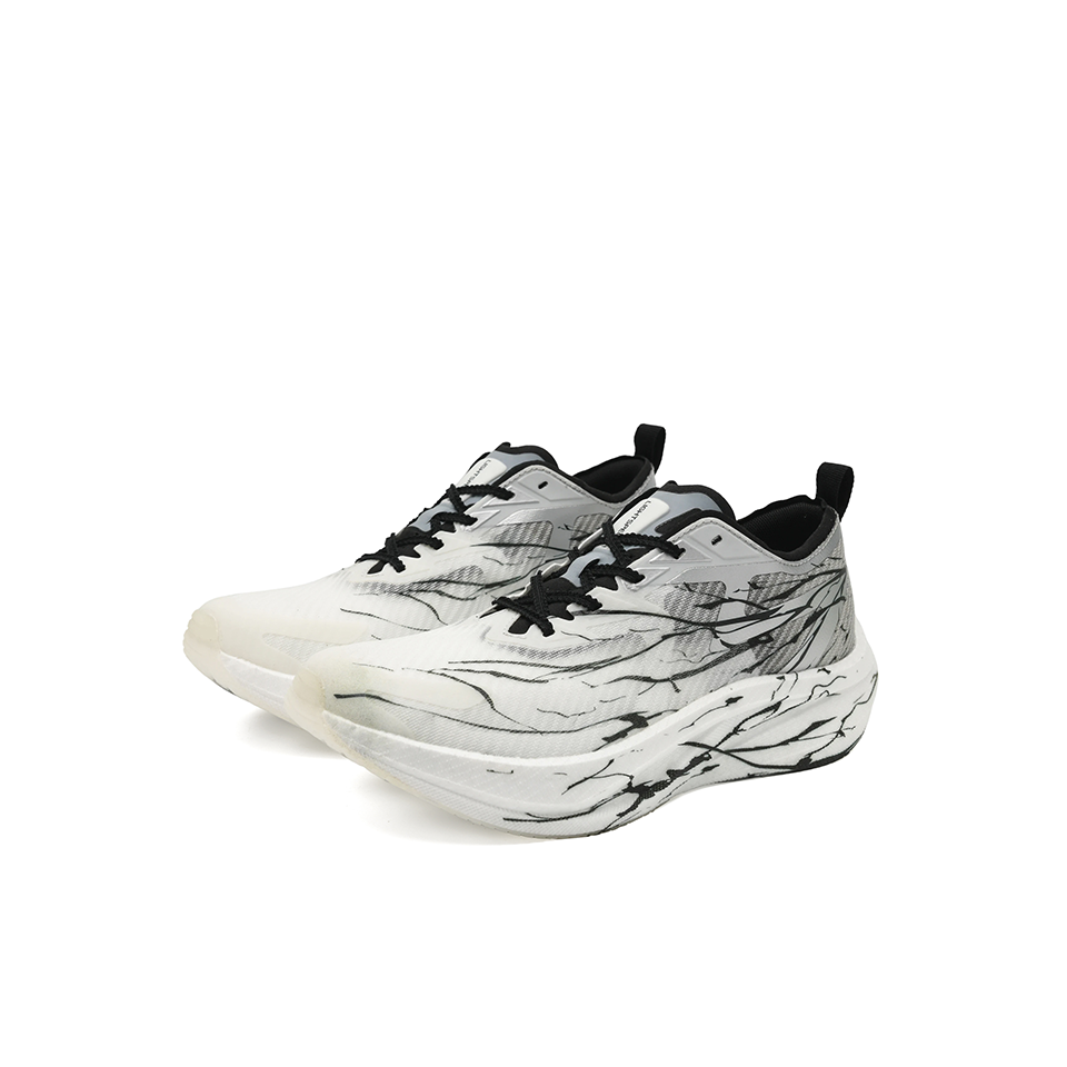 LIGHTSPEEDER Blade Edge Running Shoes Unisex Low Top Black/White