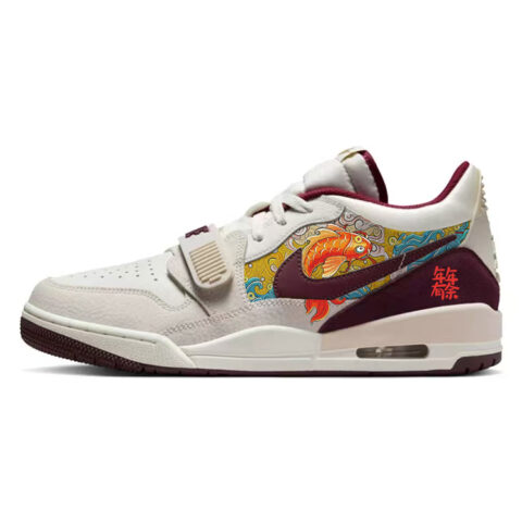 Jordan Legacy 312 Vintage Basketball Shoes Men’s Low Top Brown/White