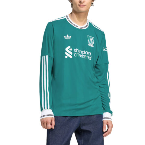 Adidas Originals Free Shipping with adiClub Liverpool Fc 25/26 Long Sleeve Third Jersey