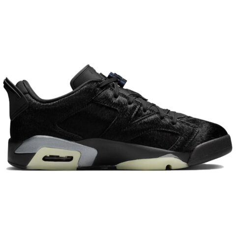 Jordan Air Jordan 6 Low top Vintage Basketball Shoes Women’s Black