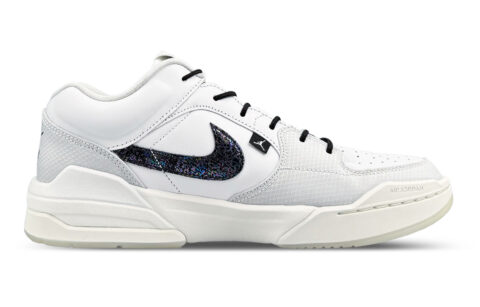 Jordan Stadium 90 Cushioning, Wear Resistant Low top Vintage Basketball Shoes Men’s White Black