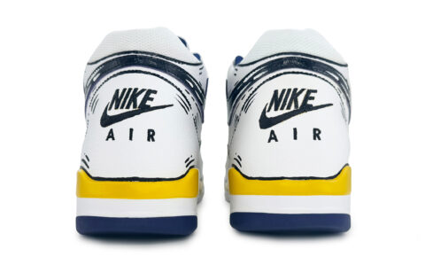 Nike Flight Legacy Slip Resistant Abrasion Resistant Slip Resistant Abrasion Resistant Mid top Vintage Basketball Shoes